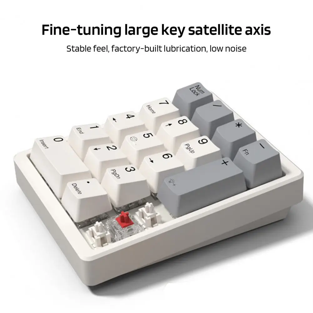 Led Backlight Toetsenbord Compact Usb Bedrade Mechanische Numerieke Pad 17 Mini Numeriek Toetsenbord Voor Laptop Desktop Efficiënte Pc
