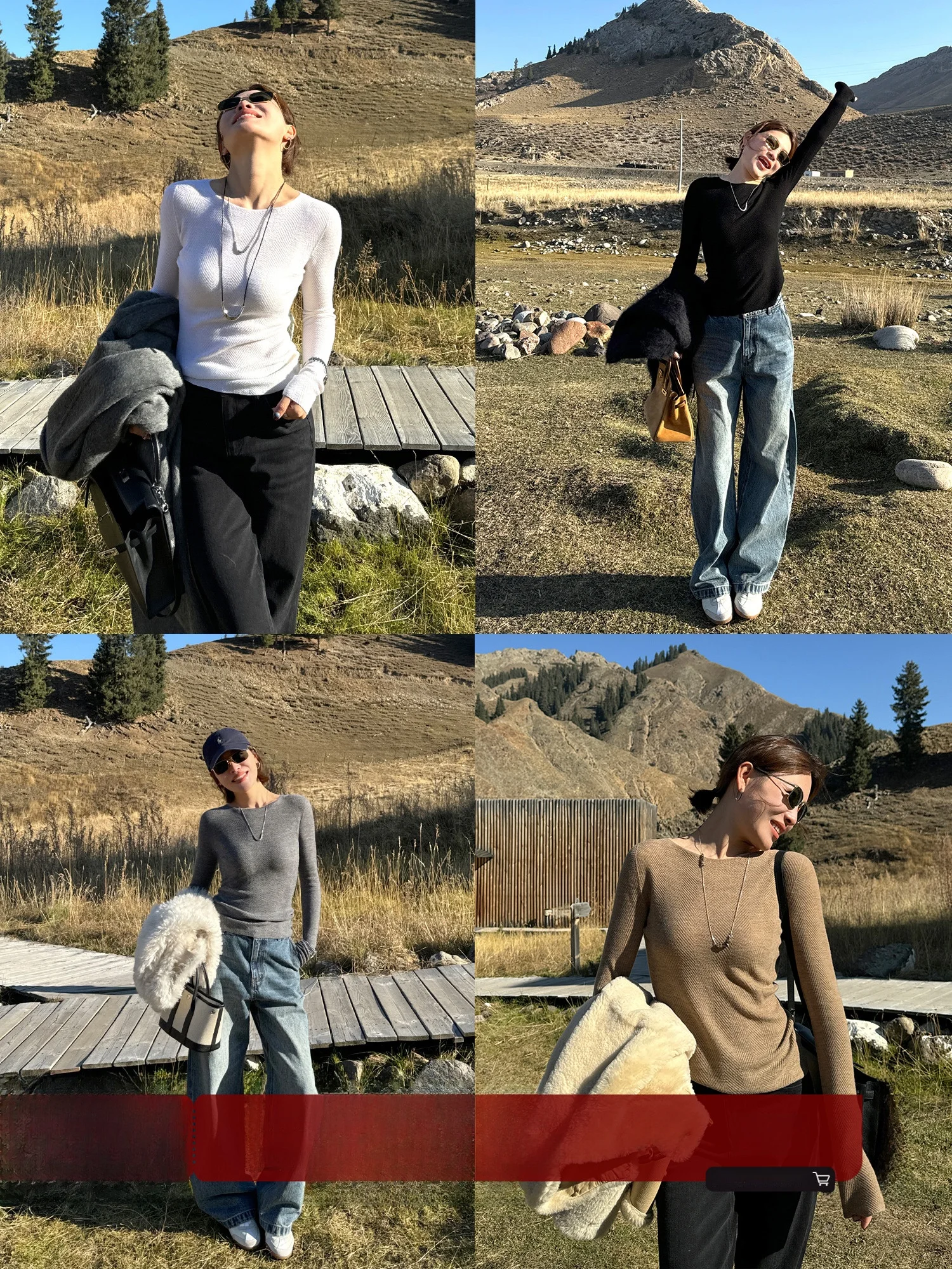 

Yangle Yangzi Woolen Knitted Sweater Women's Sl Inteated Winter Faion Inner Wear Top Soft Long Sve round Ne