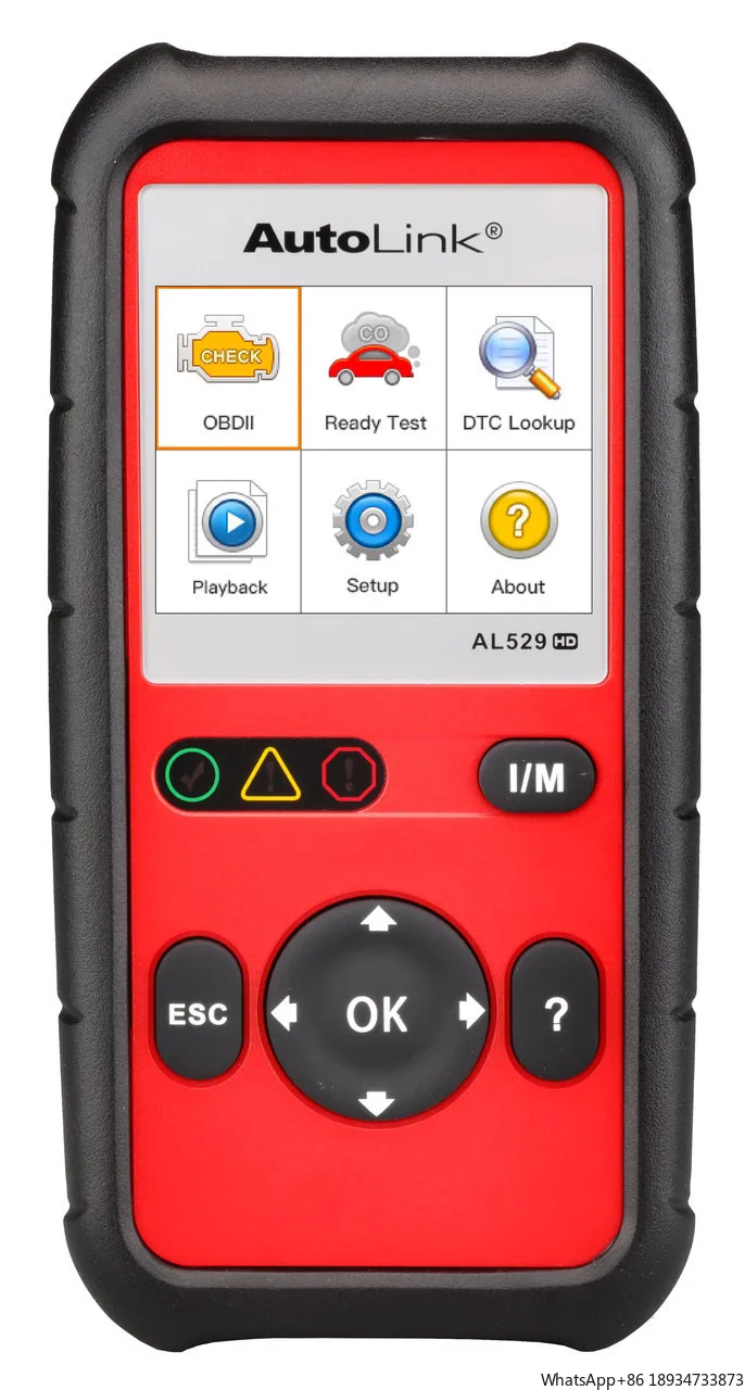 Autel AL529HD Enhanced Heavy Duty Vehicle Scan Tool AutoLink AL529HD Diagnostic Scanner