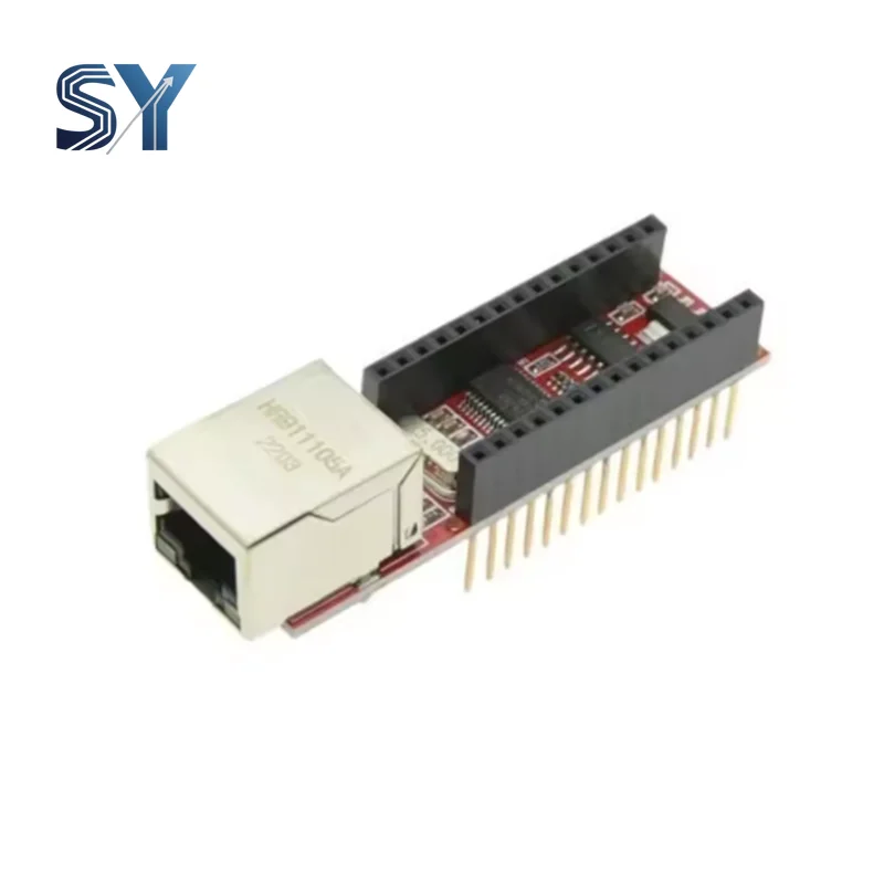 ENC28J60 Ethernet Shield V1.0 — модуль веб-сервера для Arduino Nano 3.0 с подключением RJ45