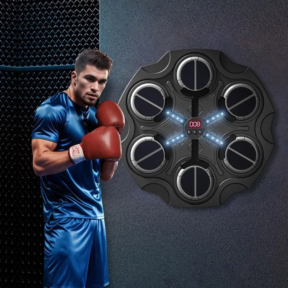 Objetivo de boxeo inteligente Bluetooth – Montaje en pared sin taladros - imagen 4