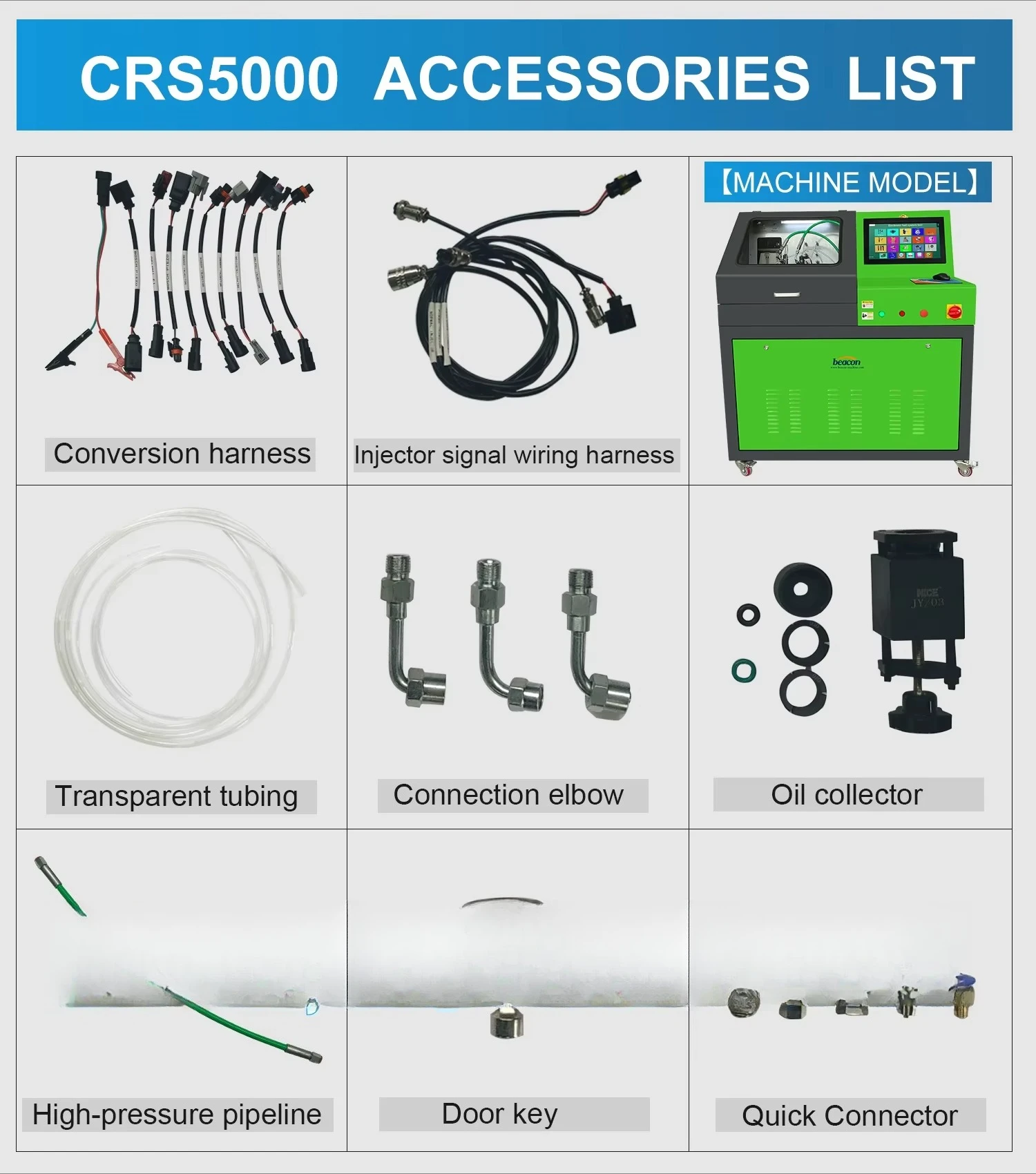 Neues Produkt Beacon Machine CRS5000 COMMON RAIL DIESEL INJECTOR TESTBANK