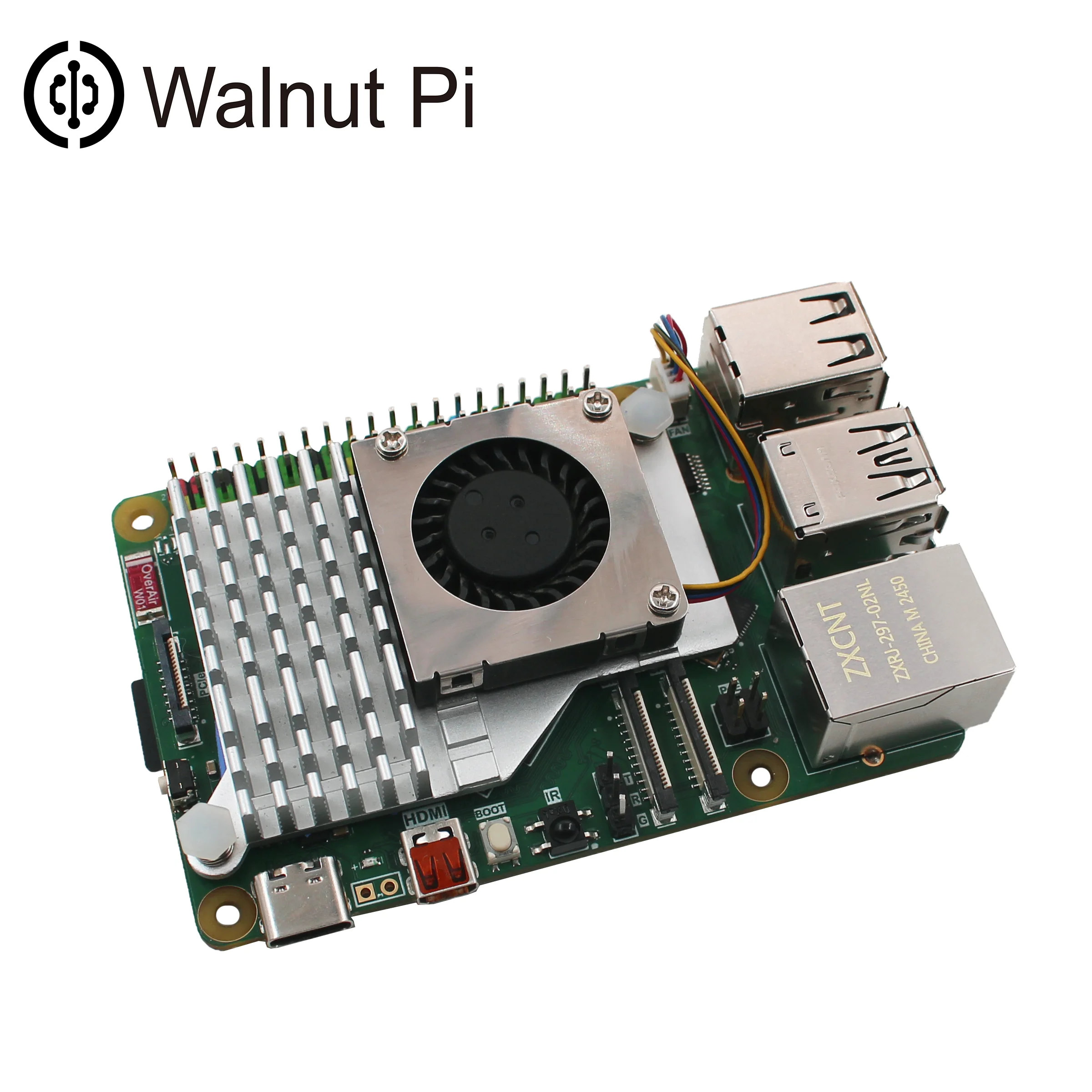 WalnutPi Walnut Pi 2B Allwinner T527 WiFi+BT5.0 Octa-core Linux Development Board EMMC 2TOPS NVMe SSD NPU Mini PC Raspberry Pi