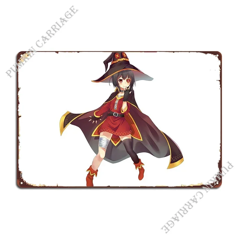 Megumin Metal Plaqu…