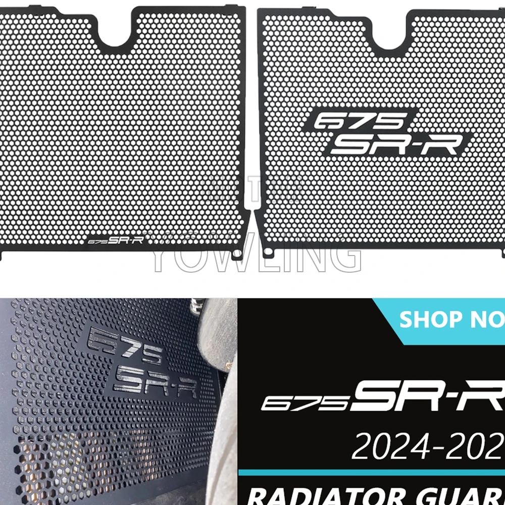 

FOR CFMOTO CF MOTO 675SRR 675SR-R 675 SS SRR 2024 2025 2026 Motorcycles Accessories Radiator Grille Guard Grill Protection Cover