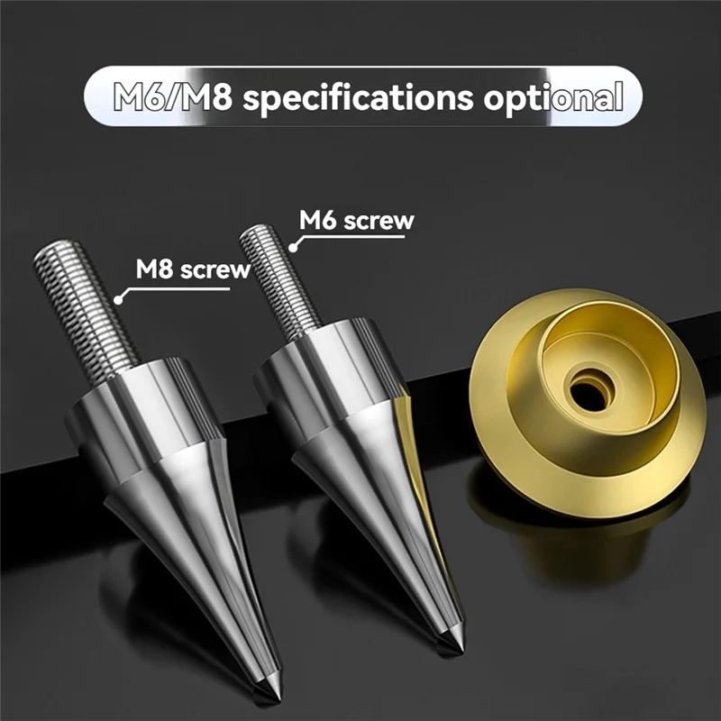 New-Speaker Isolation Spike Feet Stand Damper Cone For Hifi Audio Turntable Recorder AMP