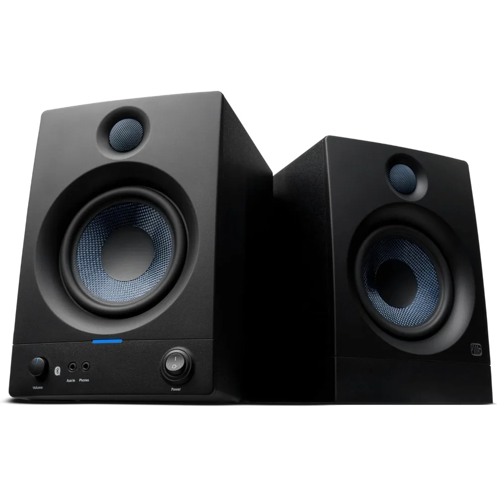 Active Monitor Speakers for Near Field Music Production, Audio Mixing & Recording