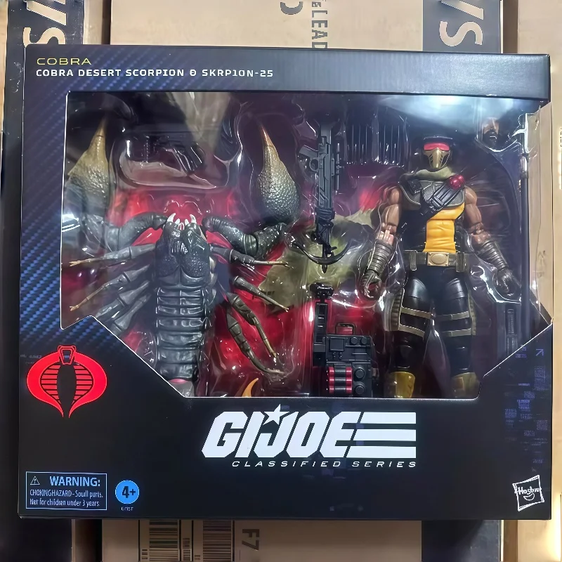 Auf Lager Hasbro G.I. Joe Classified Series Cobra Desert Scorpion 6-Zoll-Actionfigur Modellspielzeug Sammeln Sie Hobbyspielzeuge