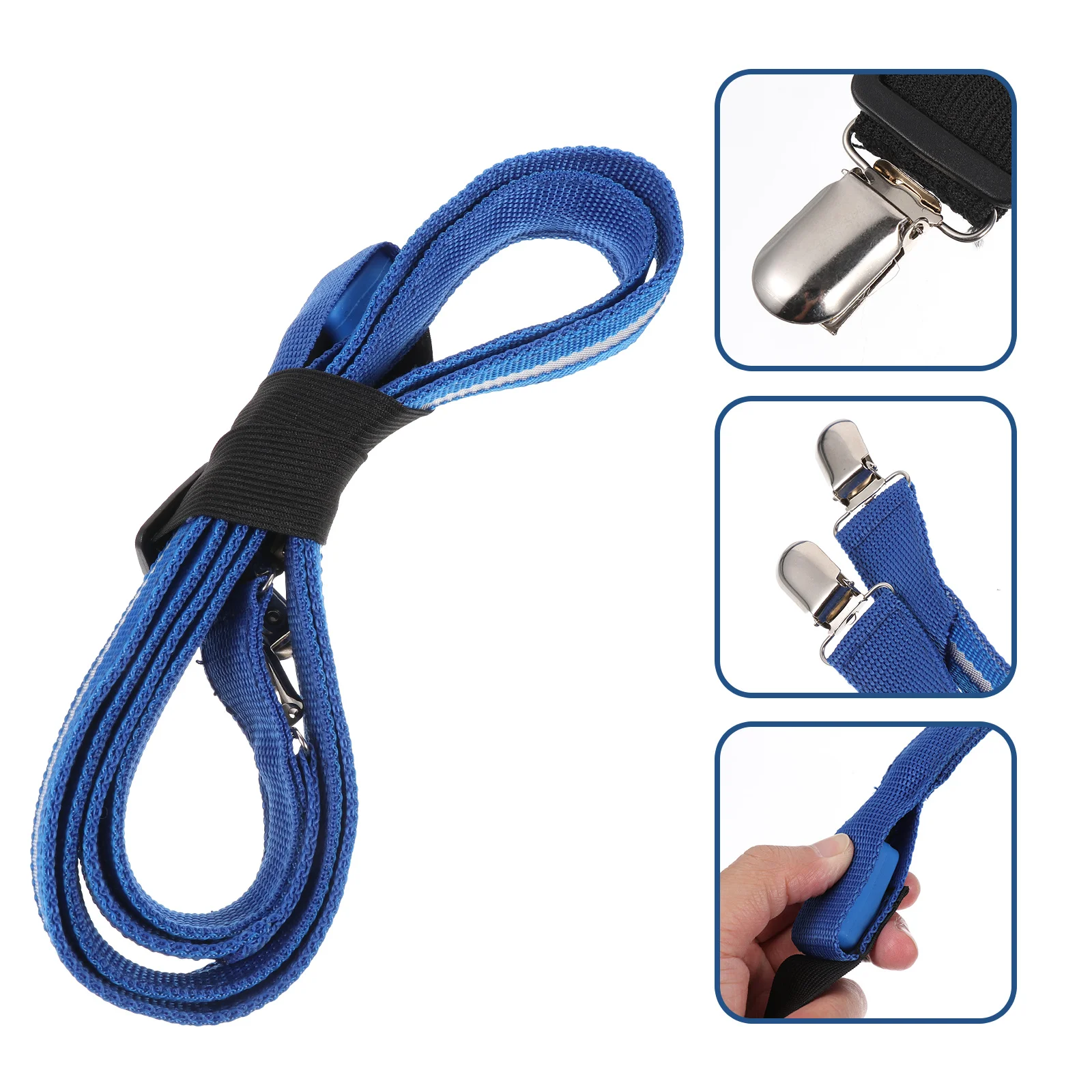 Bretelles à clipser LED, 1 pièce, visibilité à 360 degrés, sangle réglable, accessoires de Costumes de fête pour événements sportifs de nuit