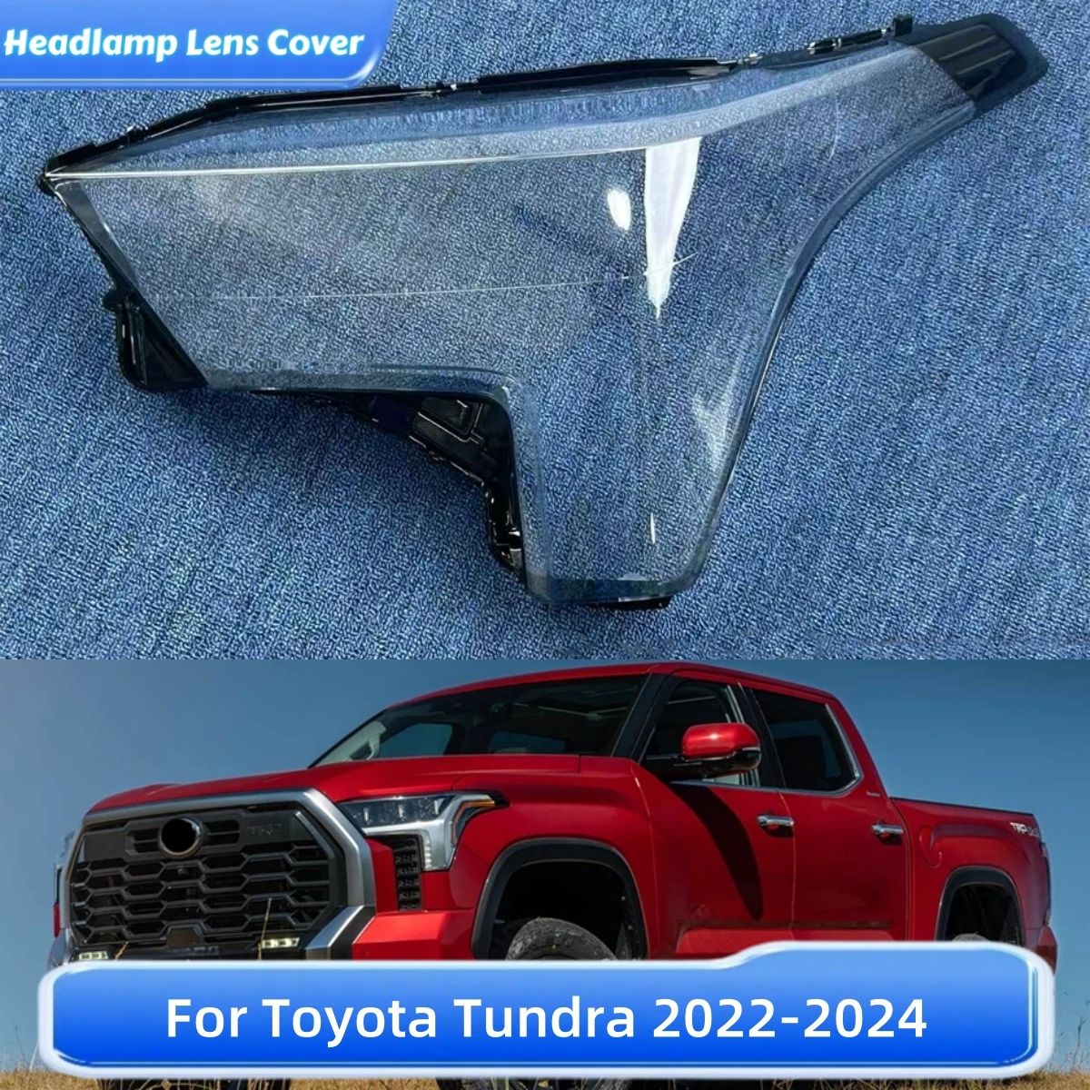 

Для Toyota Tundra 2022 2023 2024, автомобильные детали и аксессуары, абажуры, корпус лампы, фары, линзы лампы