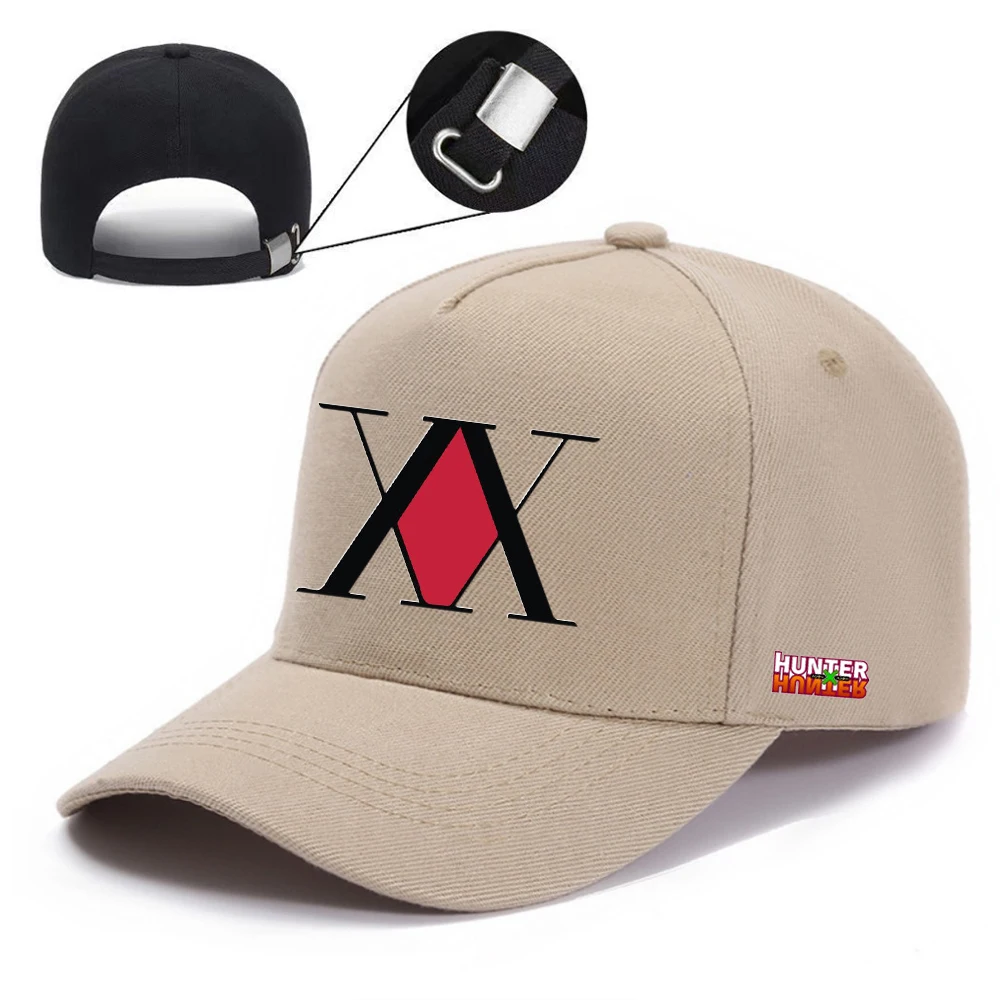 JAPAN ANIME J-JOJO HUNTER HUNTER HOT LOGO R BaseballCap Print Women Wear HAT Outdoor Travel Sun Shading Men Cap