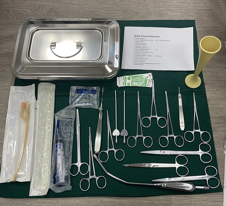 

Other medical consumables basic delivery surgical instrument tool set