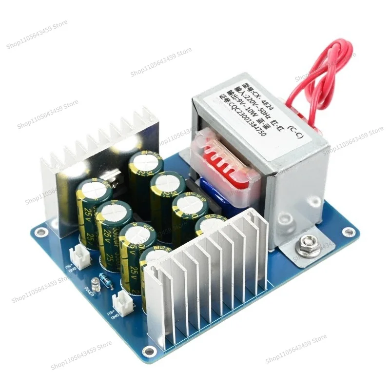 For 5V Dual Output Linear Regulator Power Supply Module LM7805 Transformer Step-down Low Ripple