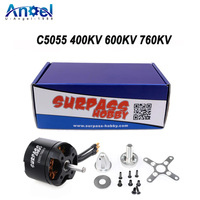 SURPASS HOBBY C5055 400KV 600KV 760KV Brushless Motor Brushless Motor for RC Airplane Fixed-wing Glider Aircraft