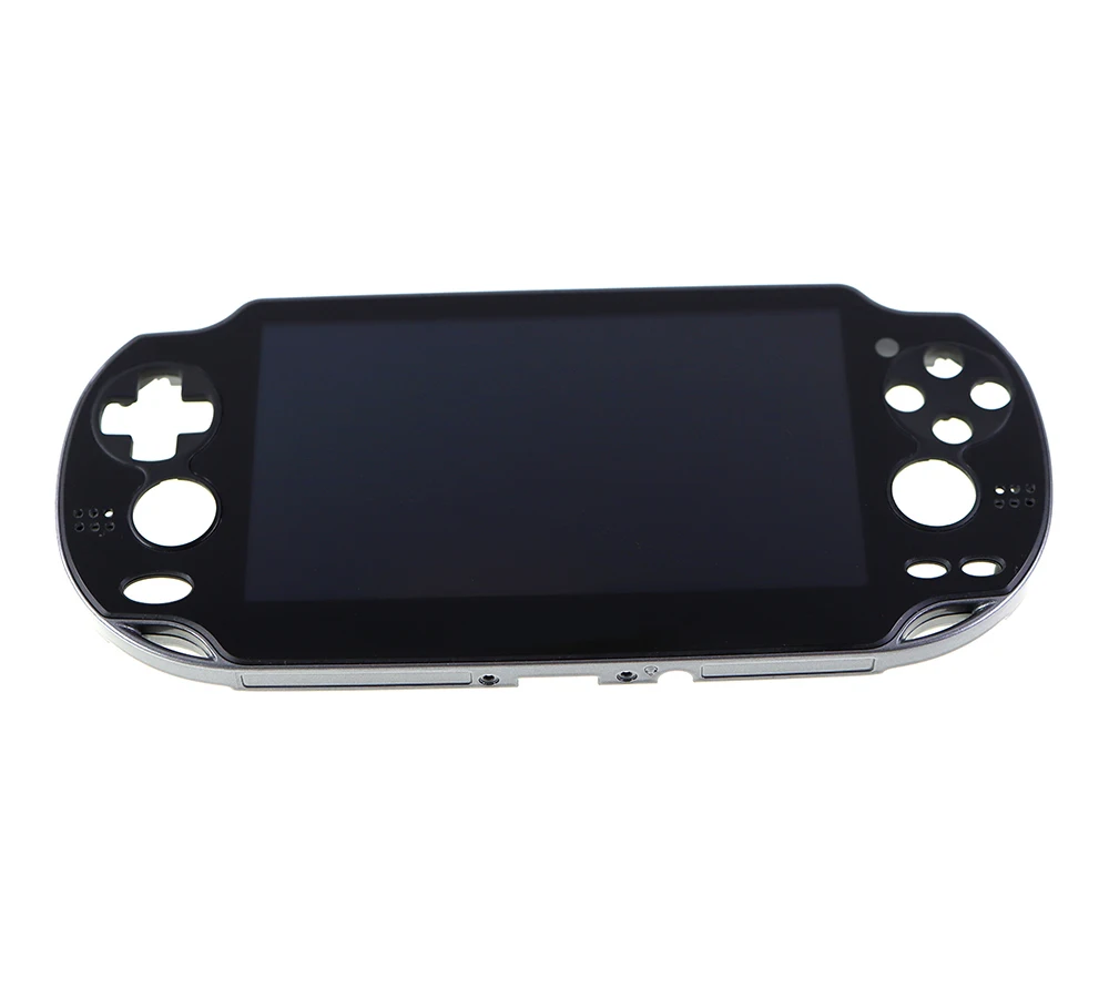 

black Original For psv1000 Lcd Display Screen with Touch Digital Assembled With Frame for Psvita Psv 1000 1004 1006 1008 11xx