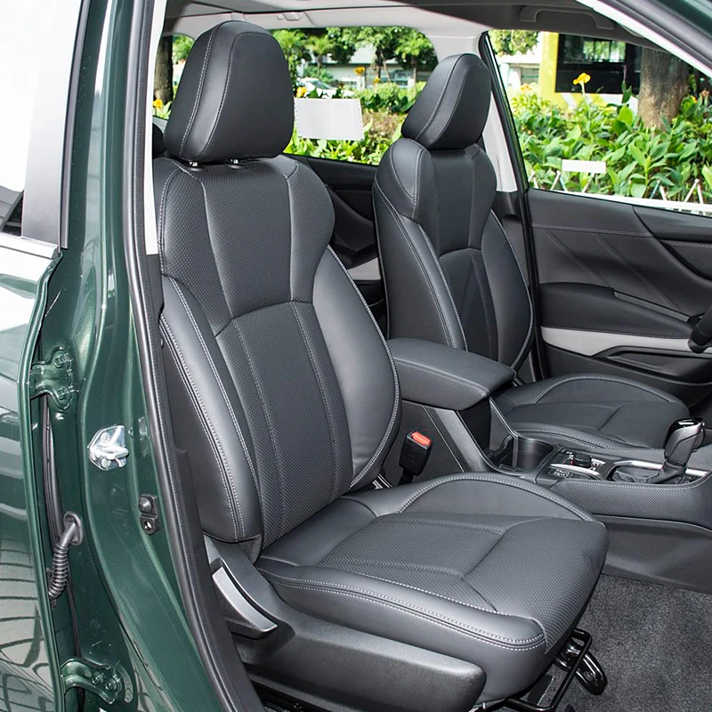 

For 2004-2021 2022 2023 2024 2025 Subaru Forester Custom Fit Full Covered Accessories Car Seat Covers 5 Seats Faux Leather