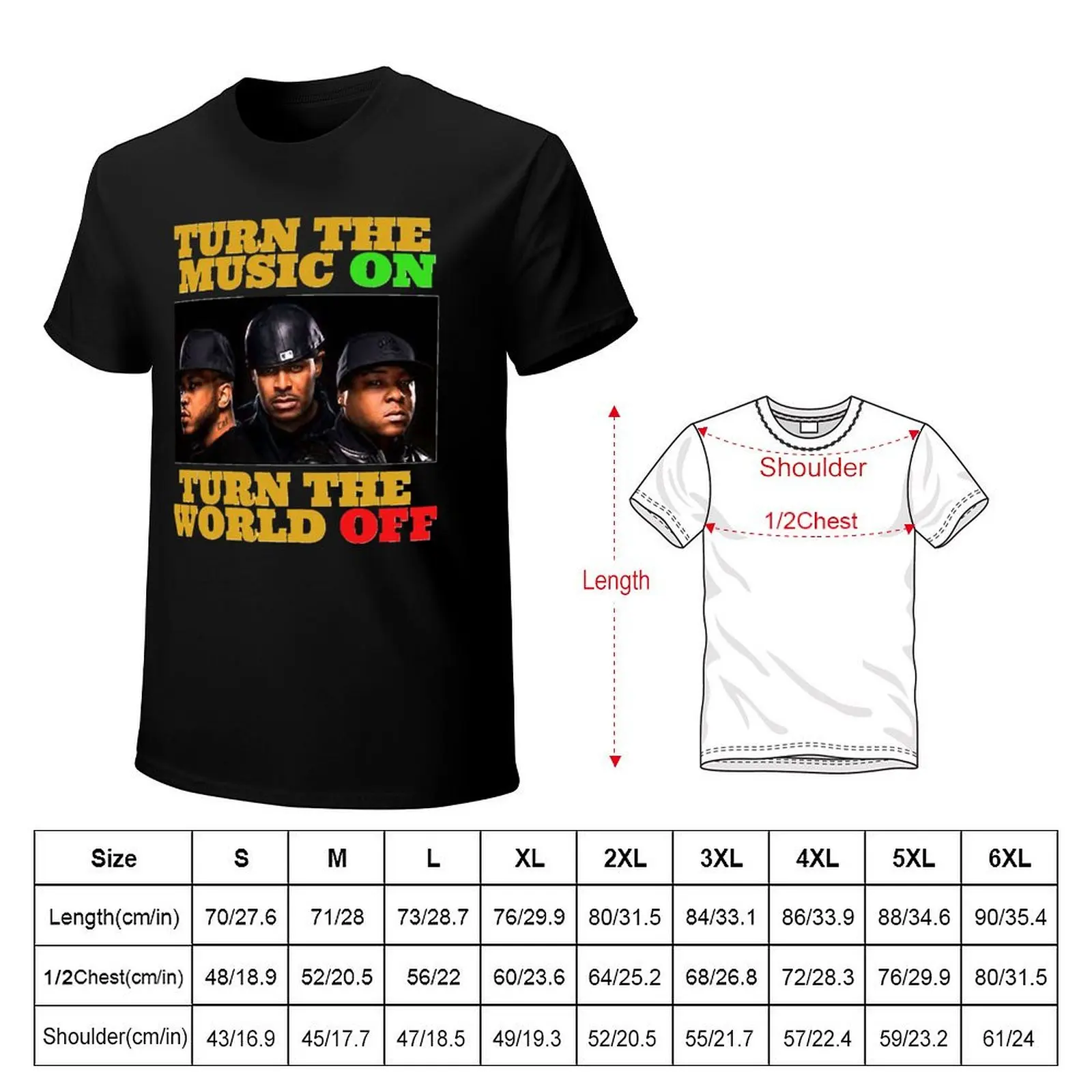 Special Present The Lox Hip Hop - Turn The Music Onstyles Sheek Louch Hip Hop Tee T-Shirt Casual Trendy Streetwear Tee Shirt
