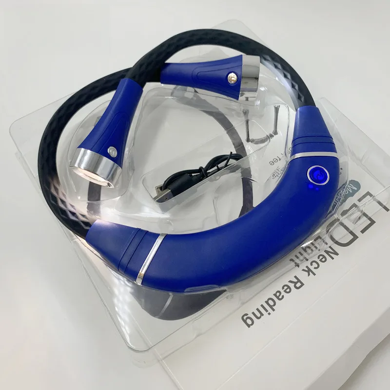 Neck Hanging Light Portable LED Wireless Eye Protection Desk Lamp USB Reading Light For Students Emergency Light