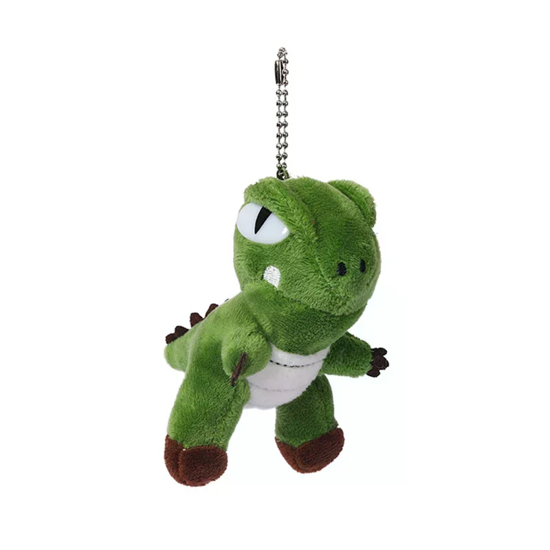 1Pc Plush Dinosaur Backpack Pendant Tyrannosaurus Rex Key Ring Doll Cute School Bag Charm Plush Pet