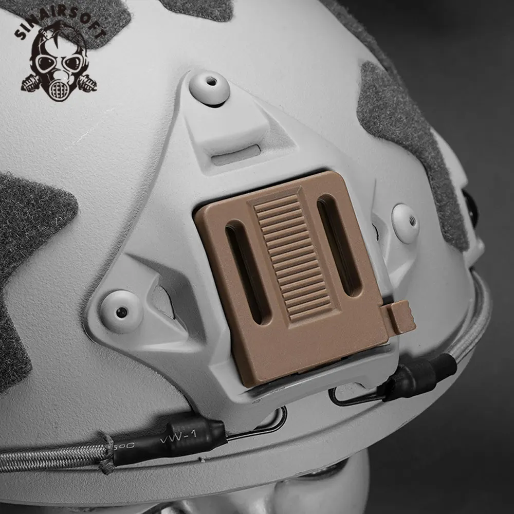 

Tactical Helmet NVG Mount Adapter for Fast Helmets Night Vision Adapte Headlight Wearing Base Airsoft Helmet Accessories