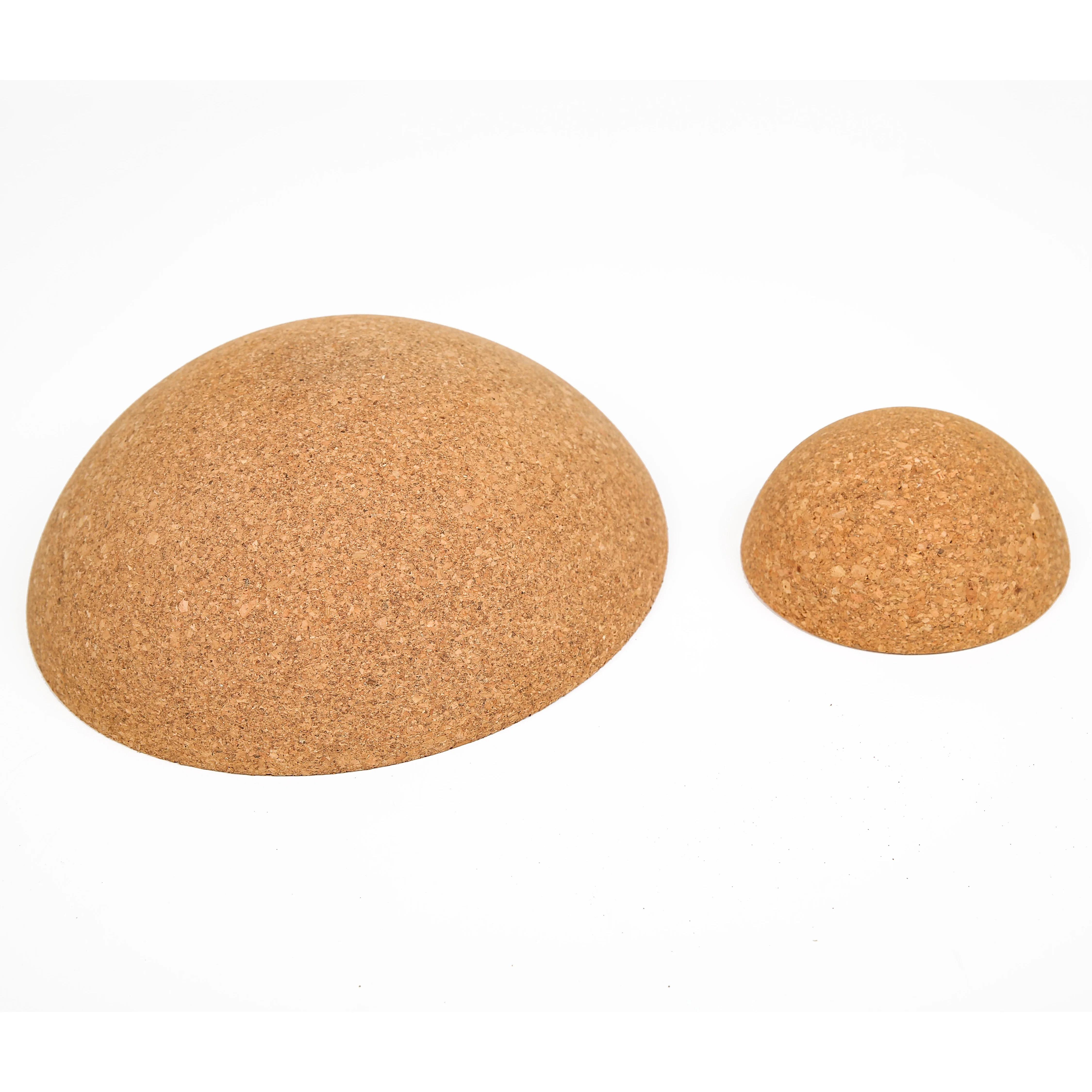 

Half Cork Hemisphere Yoga Block - 100% Organic High-Density Eco-Friendly