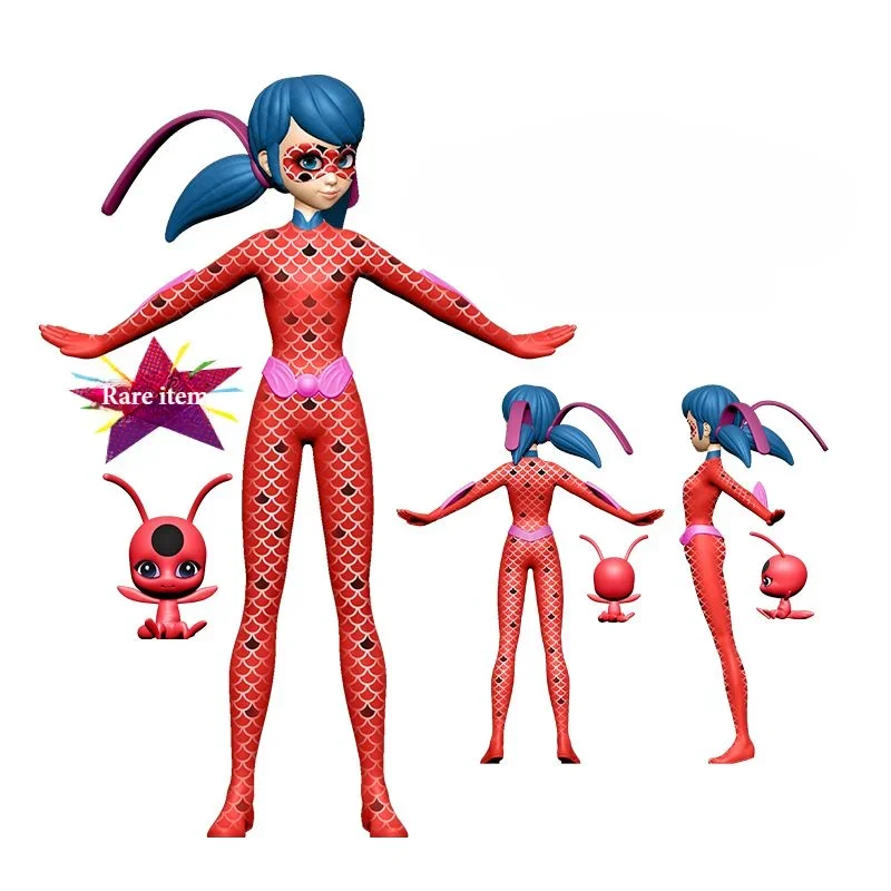 Anime Miraculous Marienkäfer Katze Nior Blind Box Marinette Königin Biene Rena Rouge Action Figure Puppen Modell Spielzeug Sammlung Kinder Geschenke