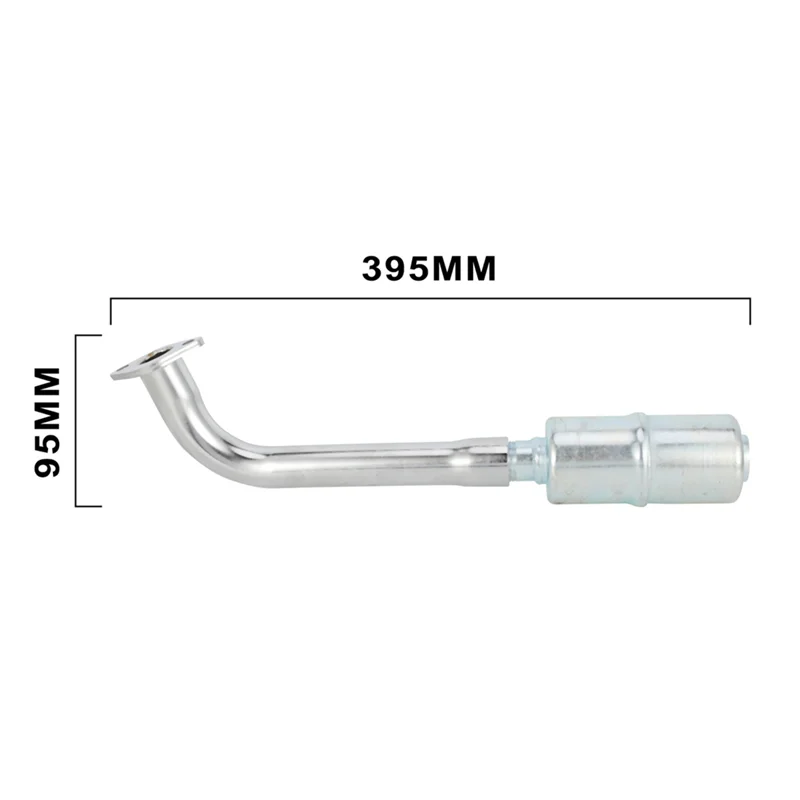 Für Predator 212 Mini Bike Auspuffrohr Kit Für CT200U-BT200X CT200U-EX 6,5 PS Baja Warrior Massimo MB200 GX160