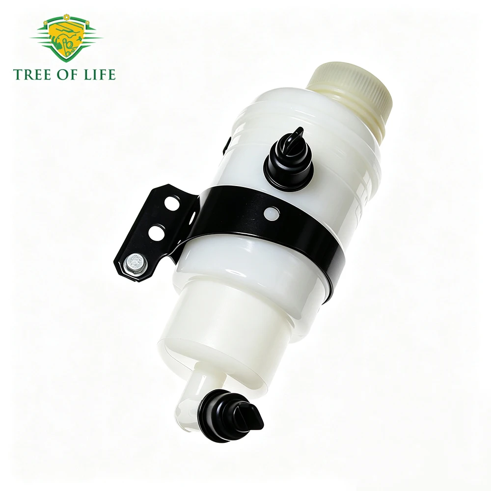 Power Steering Fluid Reservoir Tank w/ Cap Bracket MK383560 For Fuso Canter FE85 4M50 4M51 4.9L 5.2L Diesel RWD Truck 2005-2012