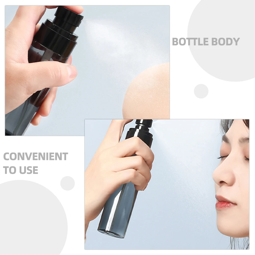 

3pcs Spray Bottles 30ml 60ml 80ml Travel Size Refillable Perfume Misting Toiletry Containers Portable Lightweight