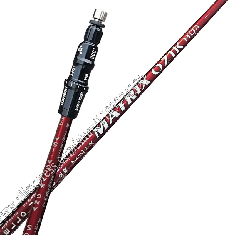 Driver Golf Shaft MA TRIX OZIK4 Graphite Shaft Red Golf Wood Shaft Series Free Assembly Sleeve Golf Accessories Clubs Shaft