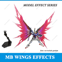 Action Figure Suitable Display Light Wings Special Effects Parts for Rabot MB/RG Stage Act Suit toys Assembly De Luz Lightstick