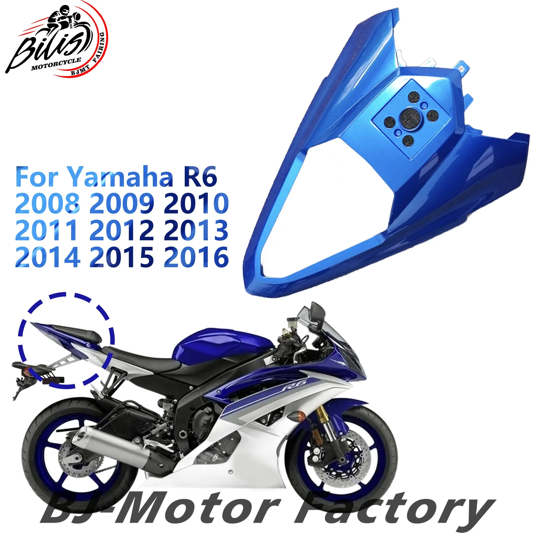 

New Moto Rear Tail Fairing Parts Injection seat Cowl For Yamaha YZF600 YZF 600 R6 2008 2009 2010 2011 2012 2013 2014 2015 2016