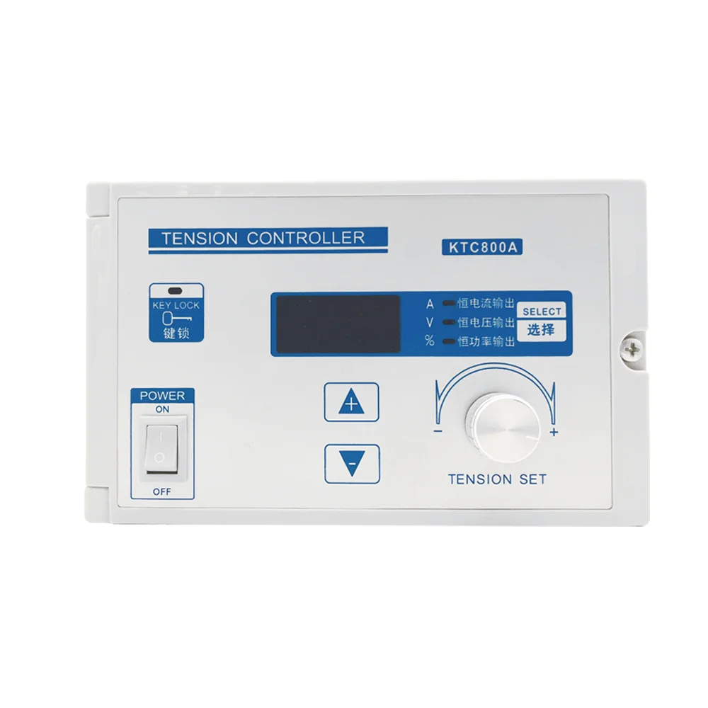SHENGDA KTC800A 4A Manual Tension Controller High Efficiency 24V Magnetic Powder Brake Clutch Condition Used Plastic Material
