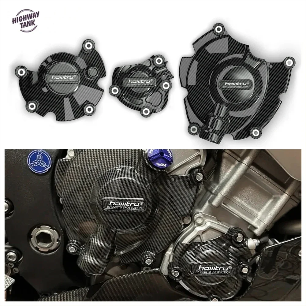 Motorcycle Accessorie Engine Cover Protection Set for Yamaha MT10 MT-10 2015-2024