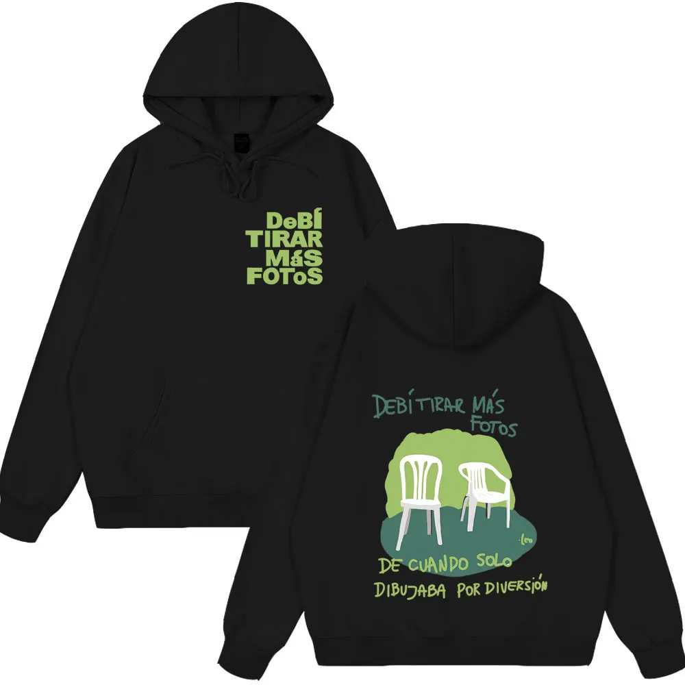 Sudadera con Capucha del Rapero Bad Bunny, Debi Tirar Mas Fotos DTMF 2026, Ropa Divertida para Hombre y Mujer, Moda Vintage, Hip Hop, Streetwear