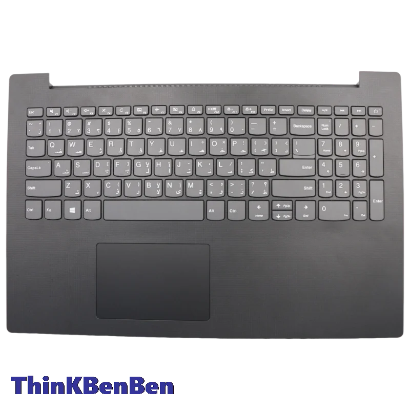 ARA Arabic Keyboard With Black Upper Case Palmrest Shell Cover For Lenovo 330C 130 15IKB 15AST Laptop 5CB0R34428