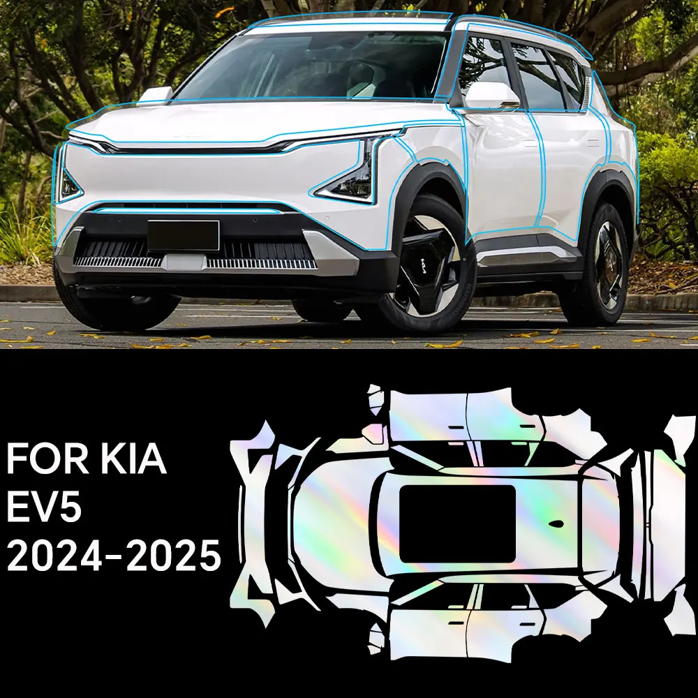 

Custom Precut For KIA EV5 2024-UP Car Paint Protection Film Auto Body TPU Transparent Repair Anti Scratch Car Accessories