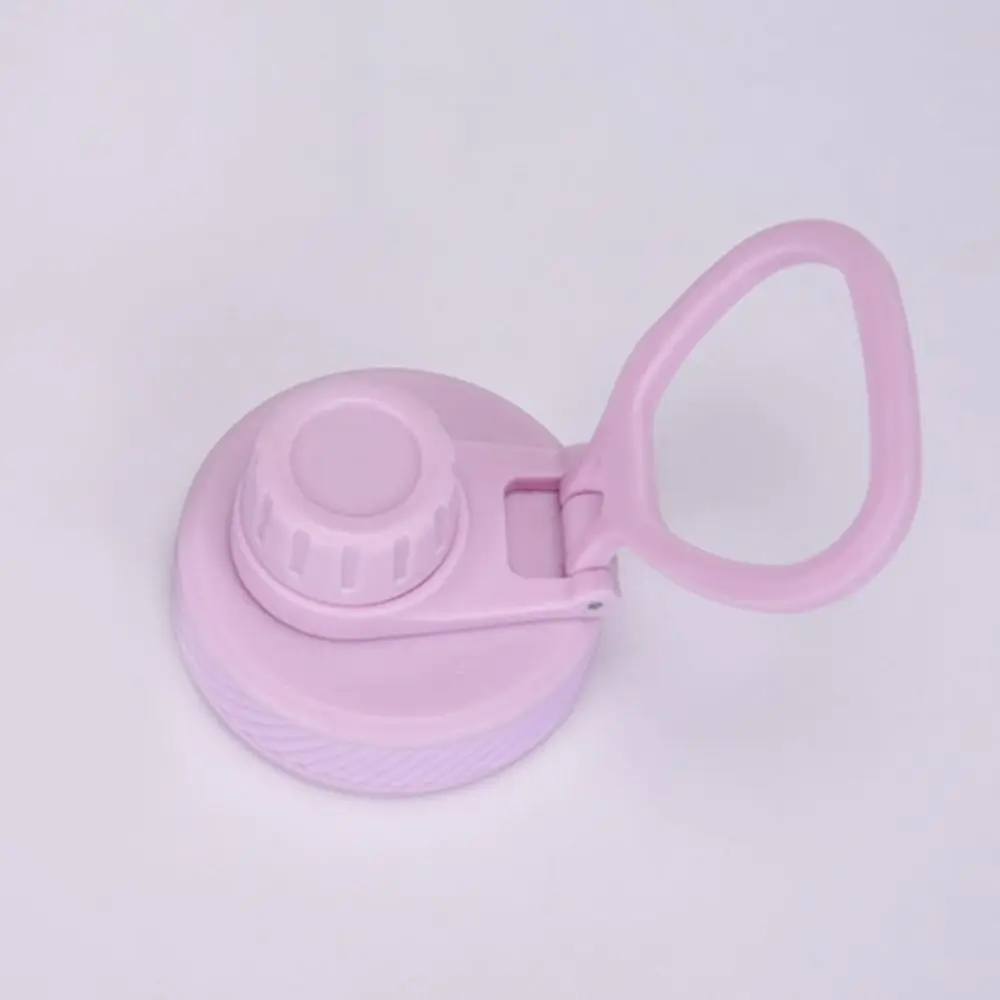 PP Plastic Cup Lid Wide Mouth Splash Spill Proof Vacuum Bottle Replacement Lid With Big Handle Spout Lid Cup Lid