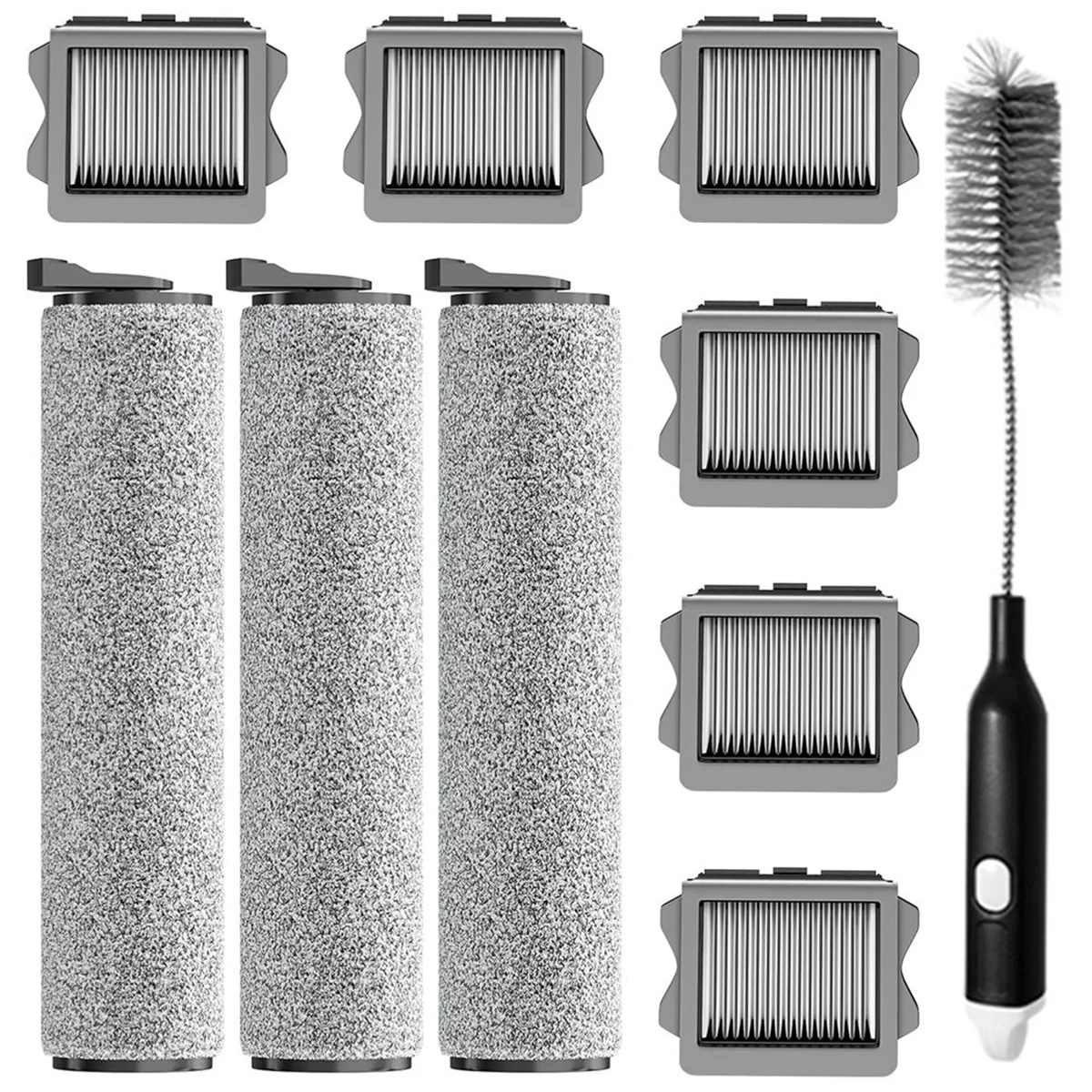 Replacement Brush Rollers and Filters for IFloor 3/ Floor One S3/ IFloor 2 Cordless Wet Dry Vacuum Cleaner Parts