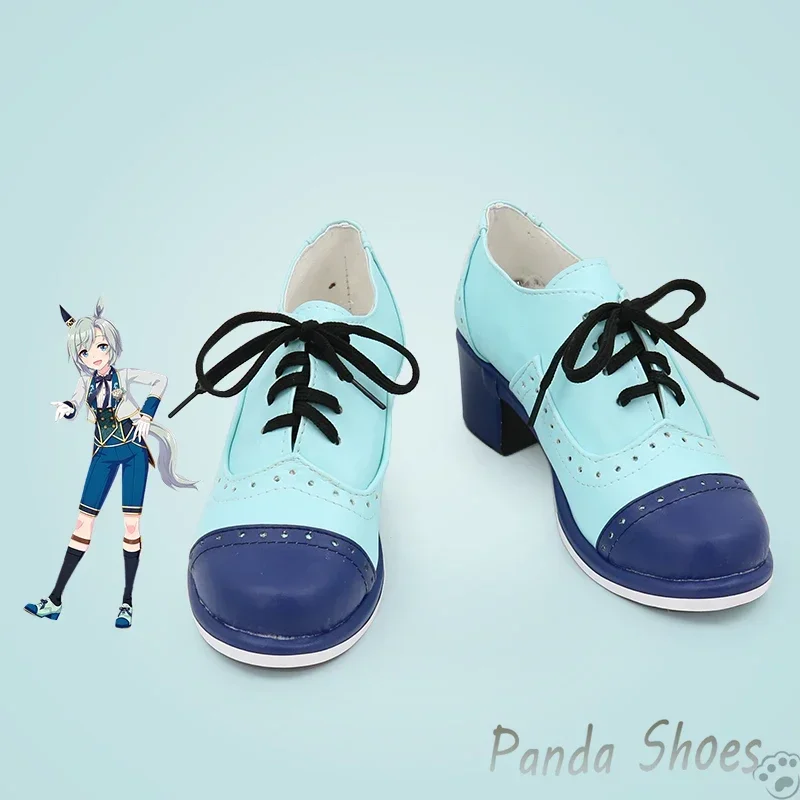 

Umamusume Pretty Derby Seiun Sky Cosplay Shoes Anime Game Cos Boots Seiun Sky Cosplay Costume Prop Shoes for Halloween Party