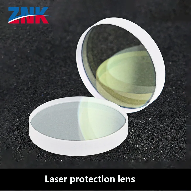 Fiber laser cutting machine accessories, protective lenses, window lenses, translucent lenses, laser protective lenses