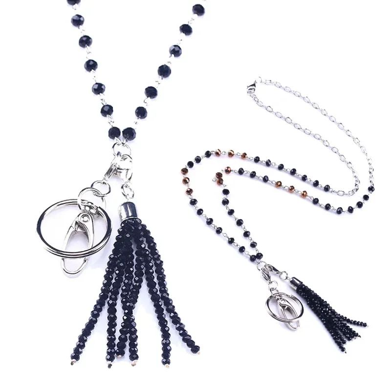 المرأة موضة الحبل قلادة ID شارة حامل الحبل ID قلادة اسهم مع ID حامل حامل سلسلة مفاتيح