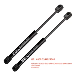 2Pcs Front Hood Gas Springs Lift Supports 6308 5344029065 For Lexus SC300 1992-2000 SC400 1992-2000 Soarer 1992-2000 Lift Struts