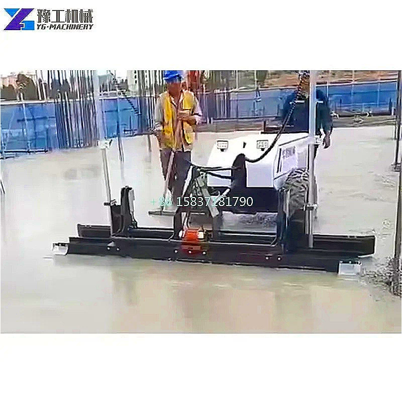 Concrete Laser Screed Machine Automatic Concrete Laser Levelling Screed Machine 2.5M Width Cement Paving Laser Screed for