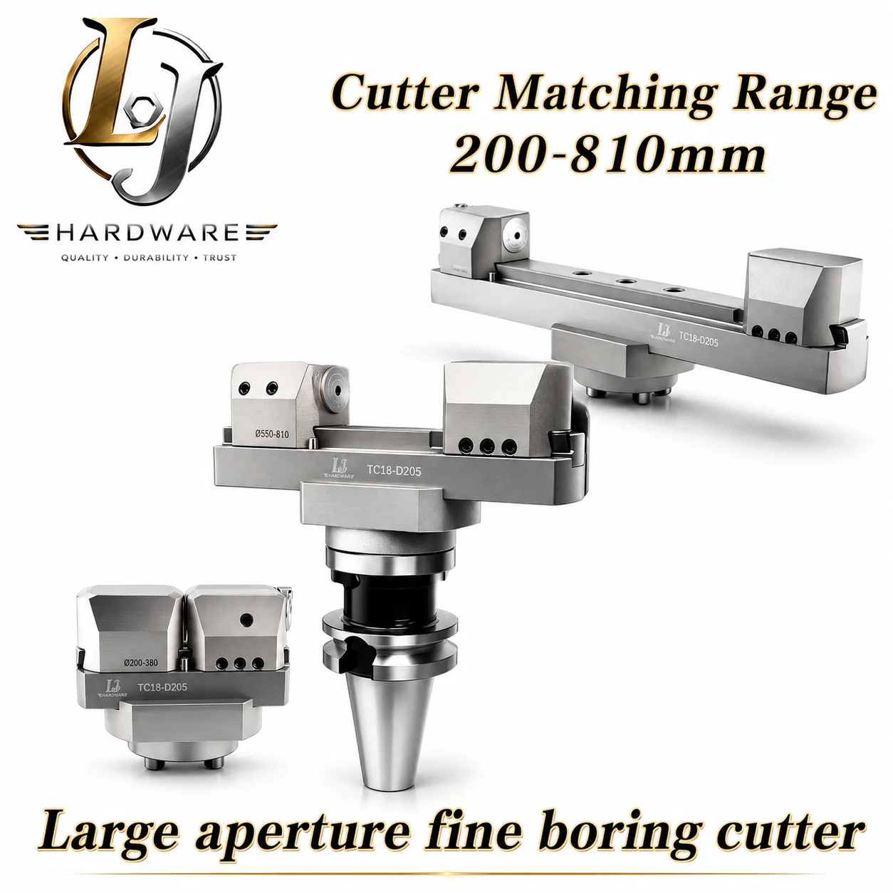 Large Aperture Fine Boring Cutter Bridge Type Fine Tuning Cylindrical Precision CNC Machining Center Boring Tool Head