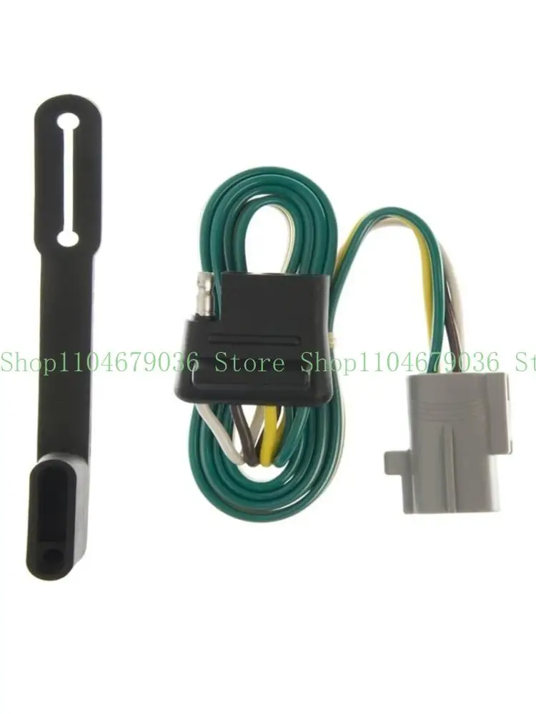 652F 4pc Heavy Duty Weatherproof Covers For Caravans Trailer 4 Cable Plugs 4pcs