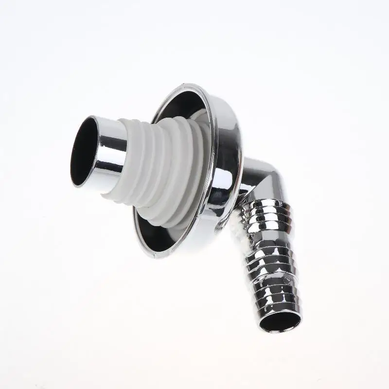 Washing Machine Floor Drain Connector Drain Pipe Sewer Odor And Overflow Preventer Bathroom Three Way Cover