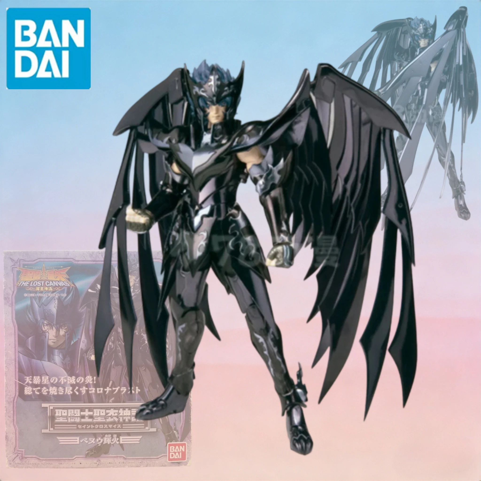 

Коллекционная фигурка Bandai Saint Seiya Cloth Myth Pluto Myth Hikari Tenbakusei Bennu Bird, модель, подарок