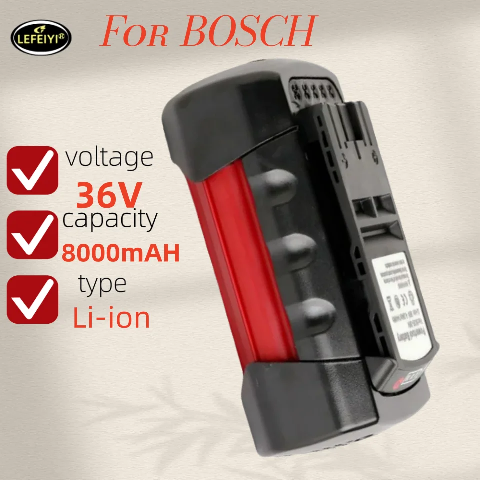 For BOSCH 36V power tool replacement battery large capacity 18.0Ah suitable for Bosch BAT810 BAT836 