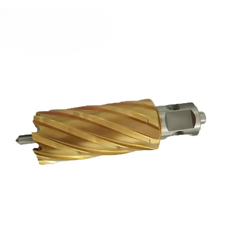 HSS Annular Cutter Universal Shank High Speed Steel Broach Cutter Mag Drill Coating Finish Steel Drilling Holes
